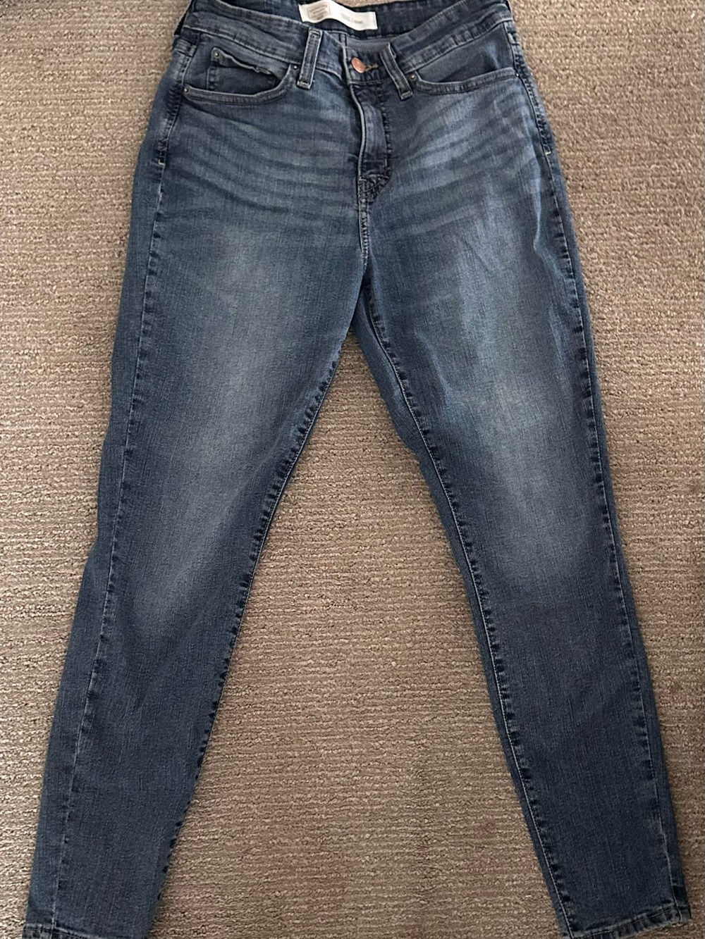 Signature by Levi Strauss Women's Skinny Jeans - Dark Blue Wash